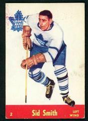 Sid Smith #2 Hockey Cards 1955 Parkhurst Quaker Oats Prices