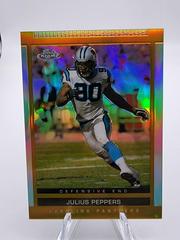 Julius Peppers [Chrome Gold Refractor] Football Cards 2003 Topps Draft Picks & Prospects Prices