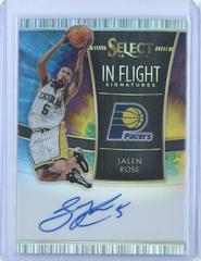 Jalen Rose [Tie Dye Prizm] Basketball Cards 2018 Panini Select in Flight Signatures Prices