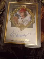Ted Simmons #HAFA-TSI Baseball Cards 2022 Topps Gilded Collection Gold Framed Hall of Famer Autographs Prices