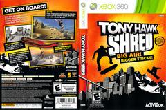 Slip Cover Scan By Canadian Brick Cafe | Tony Hawk: Shred Xbox 360