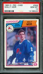 Wally Weir #306 Hockey Cards 1983 O-Pee-Chee Prices