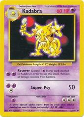 Kadabra #32 Pokemon Base Set Prices