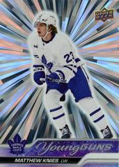 Matthew Knies [Outburst Silver] #222 Hockey Cards 2023 Upper Deck Prices