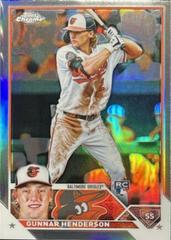 Gunnar Henderson [Refractor] #2 Baseball Cards 2023 Topps Chrome Prices