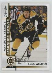 Charlie McAvoy Hockey Cards 2017 O Pee Chee Prices