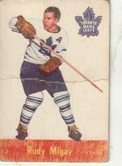 Rudy Migay #12 Hockey Cards 1955 Parkhurst Prices