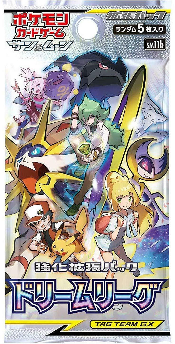 Booster Pack Pokemon Japanese Dream League