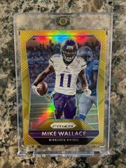 Mike Wallace [Gold Prizm] #108 Football Cards 2015 Panini Prizm Prices