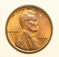 1955 D [DOUBLE DIE] Coins Lincoln Wheat Penny Prices