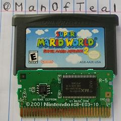 Cartridge And Motherboard | Super Mario Advance 2 GameBoy Advance