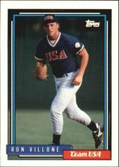 Ron Villone [Gold] #124T Baseball Cards 1992 Topps Traded Prices