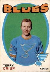 Terry Crisp #127 Hockey Cards 1971 O-Pee-Chee Prices