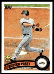 Buster Posey #198 Baseball Cards 2011 Topps Prices