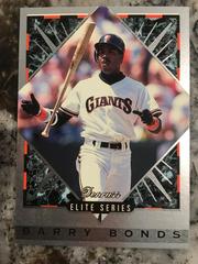 Barry Bonds Baseball Cards 1993 Panini Donruss Elite Prices