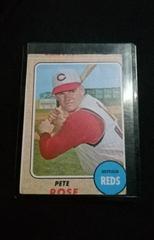 Pete Rose Baseball Cards 1968 Topps Prices