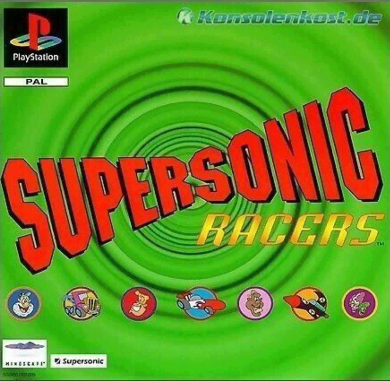 Supersonic Racers PAL Playstation