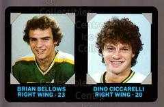 Bellows, Ciccarelli #9 Hockey Cards 1985 7-Eleven Credit Cards Prices