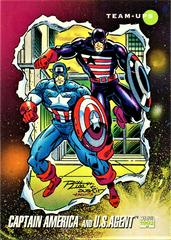 Captain America and U.S. Agent #83 Marvel 1992 Universe Prices