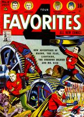 Four Favorites #6 (1942) Comic Books Four Favorites Prices