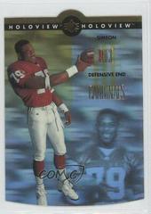 Simeon Rice [Die Cut] Football Cards 1996 SP Holoview Prices