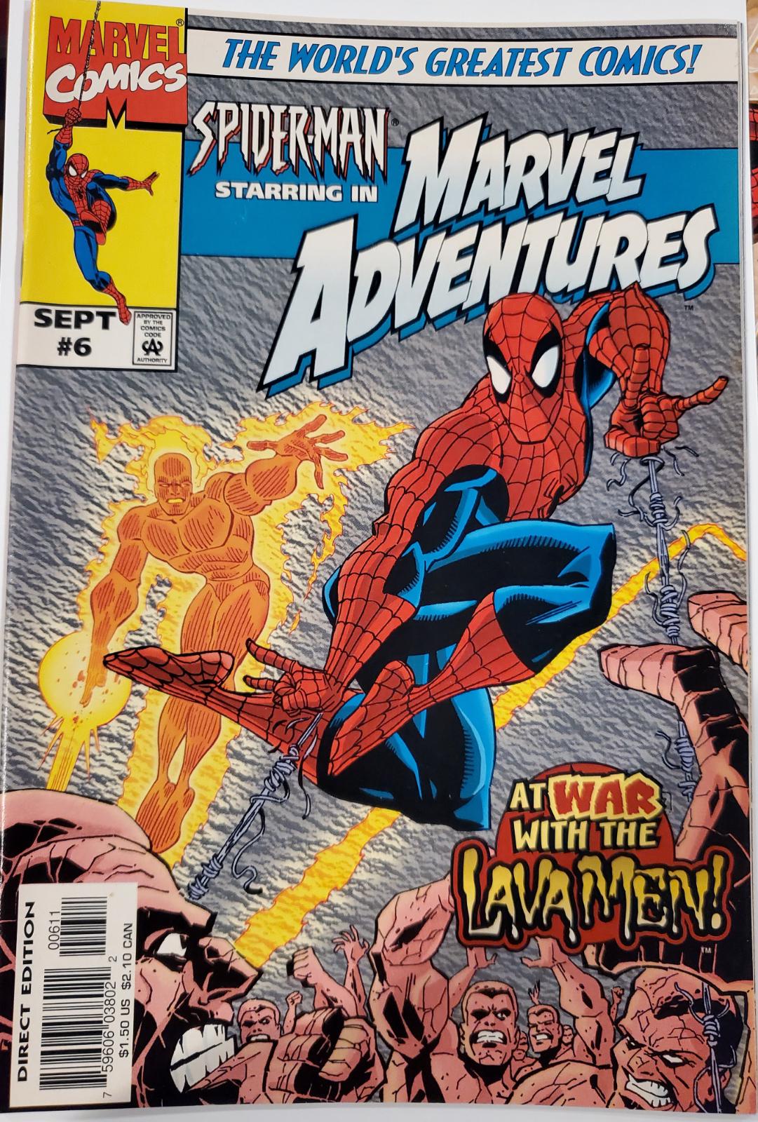 Marvel Adventures #6 (1997) Comic Books Marvel Adventures