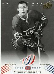 Mickey Redmond Hockey Cards 2008 Upper Deck Montreal Canadiens Centennial Prices