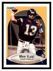 Mark Vlasic #U-104 Football Cards 1990 Fleer Update Prices