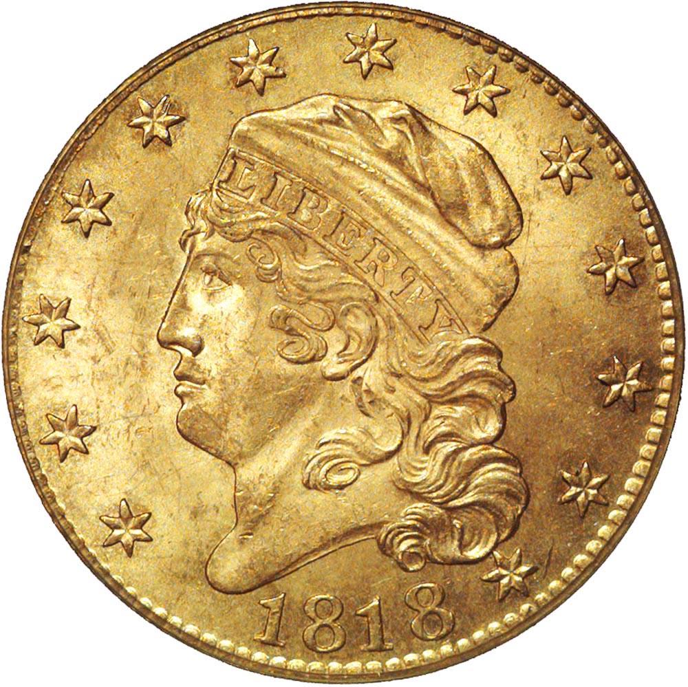 1818 [BD-1] Coins Capped Bust Half Eagle