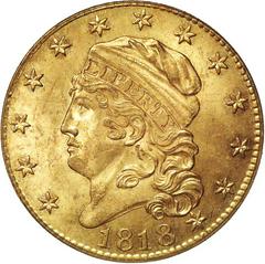 1818 [BD-1] Coins Capped Bust Half Eagle Prices