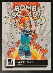 LaMelo Ball #10 Basketball Cards 2022 Panini Donruss Bomb Squad Prices