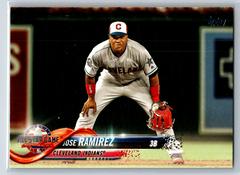 Jose Ramirez #US-31 Baseball Cards 2018 Topps Update Prices