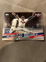 Ronald Acuna Jr Baseball Cards 2019 Topps 150 Years of Baseball Prices