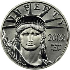 2002 W [PROOF] Coins $50 American Platinum Eagle Prices