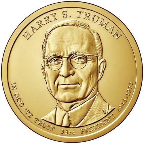 2015 P [HARRY TRUMAN] Coins Presidential Dollar