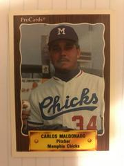 Carlos Maldonado #1007 Baseball Cards 1990 Procards Prices