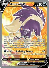 Skuntank V #180 Pokemon Silver Tempest Prices