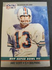 Jake Scott #7 Football Cards 1990 Pro Set Super Bowl MVP Prices
