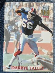 Darryl Talley #256 Football Cards 1992 Pro Set Power Prices