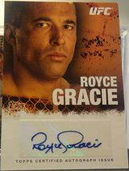 Royce Gracie #FA-RG Ufc Cards 2010 Topps UFC Autographs Prices