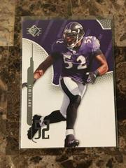 Ray Lewis Football Cards 2008 SP Authentic Prices