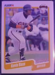 Kevin Bass #U-60 Baseball Cards 1990 Fleer Update Prices