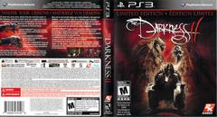 Slip Cover Scan By Canadian Brick Cafe | The Darkness II [Limited Edition] Playstation 3