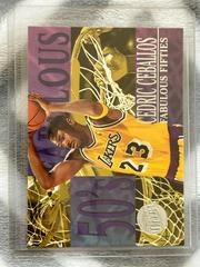 Cedric Ceballos Basketball Cards 1995 Ultra Fabulous Fifties Prices