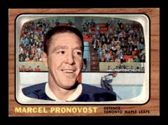 Marcel Pronovost #20 Hockey Cards 1966 Topps Prices
