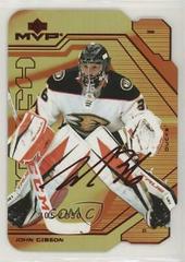 John Gibson #23 Hockey Cards 2021 Upper Deck MVP Colors and Contours Prices