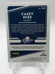 Back Of Card | Casey Mize Baseball Cards 2021 Panini Donruss Optic The Rookies
