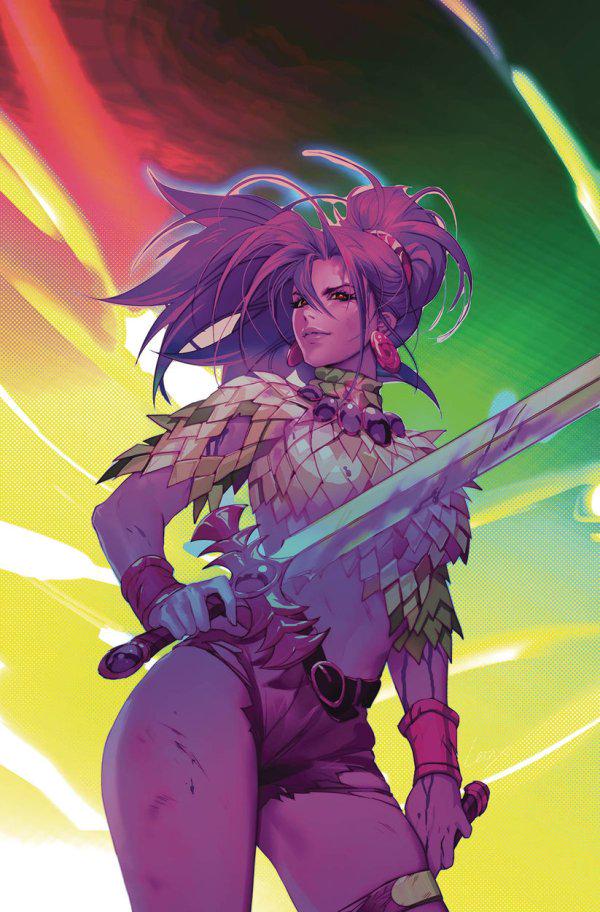 thumbnail image 2 of Red Sonja #1 Dynamite 2021 Leirix Li GGA Pin-Up Virgin Variant Comic NM 9.4 2 of 6