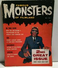 Famous Monsters of Filmland #2 (1958) Comic Books Famous Monsters of Filmland Prices