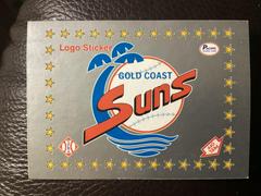 Gold Coast Suns Logo Sticker Baseball Cards 1990 Pacific Senior League Prices